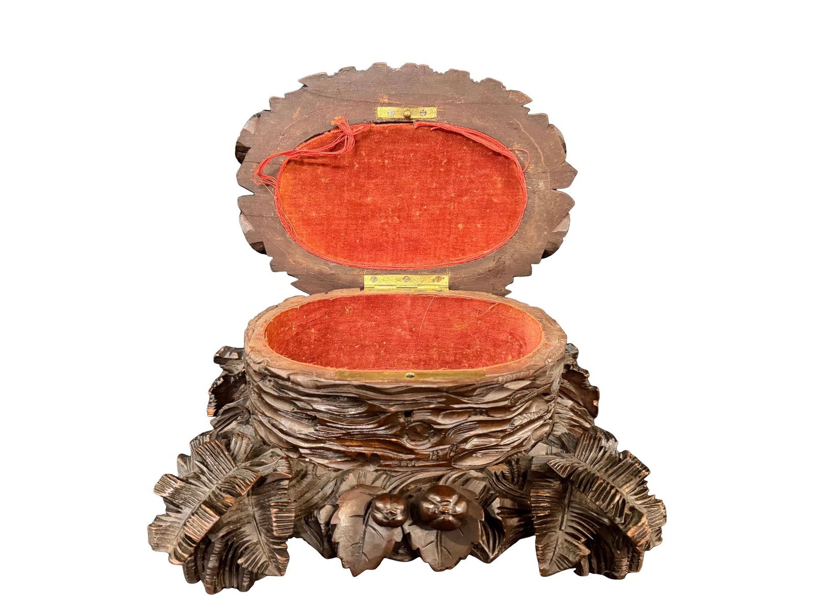 BLACK FOREST JEWELRY BOX 7"H X 10"W X 7" (1 of 3)