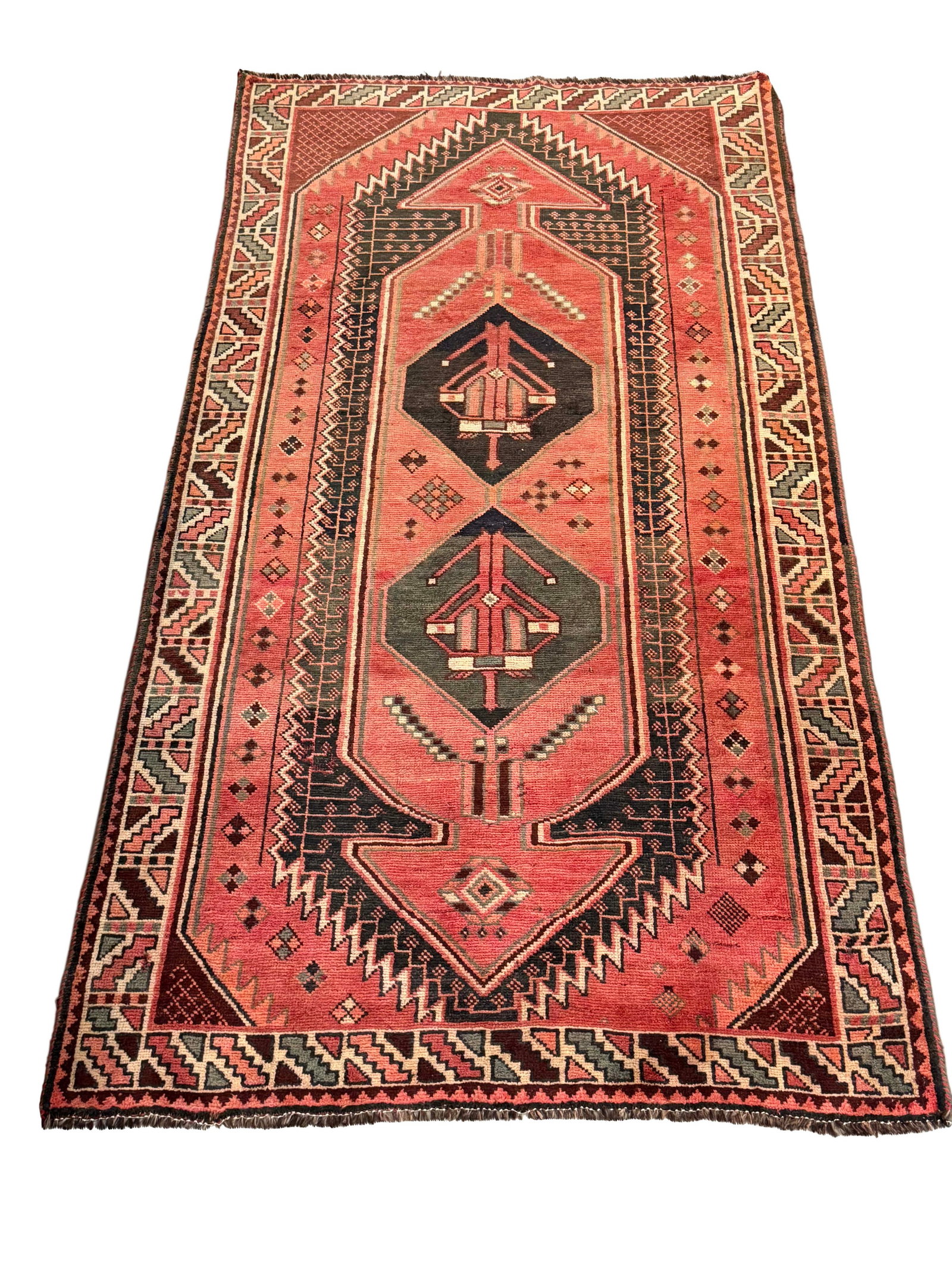 HANDWOVEN PERSIAN GALLERY SIZE RUNNER RUG 4'11" X 9'4" (1 of 3)