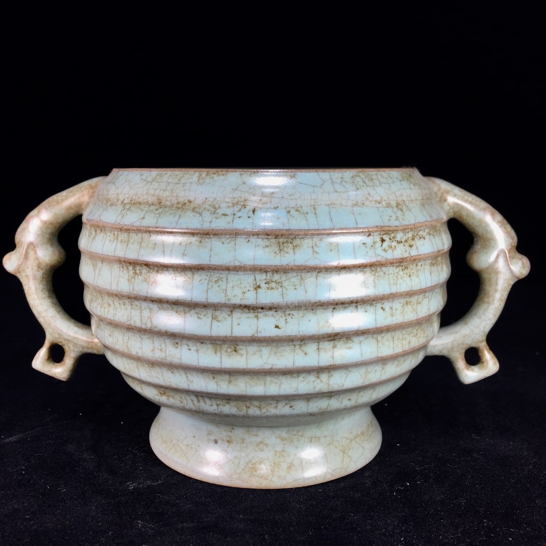 Chinese Song Dynasty Ru Ware Porcelain Censer (1 of 9)
