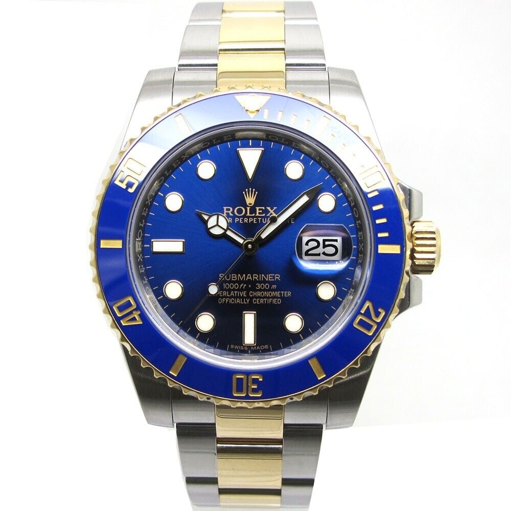 Rolex Submariner 116613LB Blue Dial Stainless Steel/Yellow Gold Men's Watch (1 of 7)