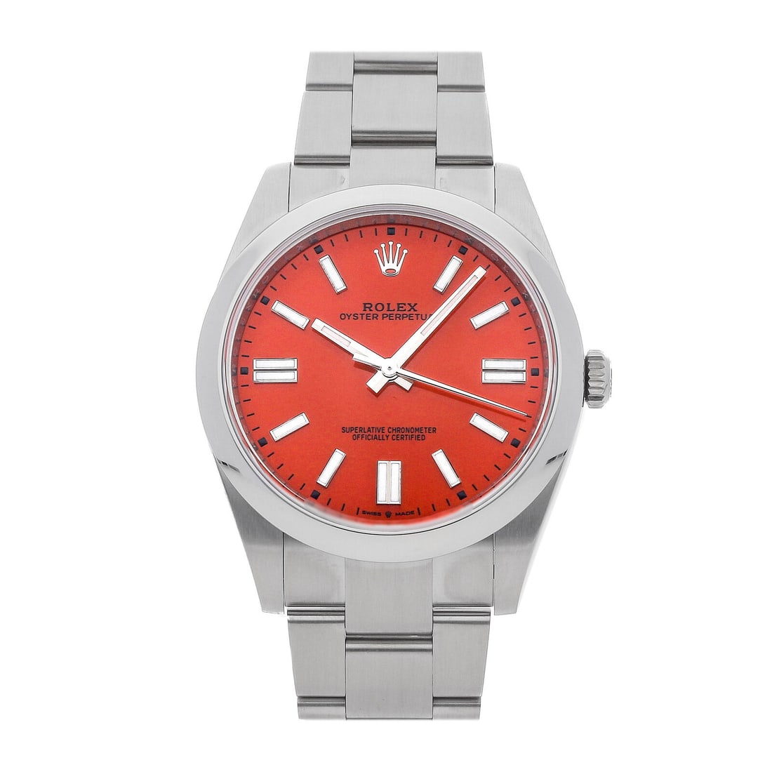 Rolex Oyster Perpetual Automatic 41mm Steel Mens Oyster Bracelet Watch 124300 (1 of 4)