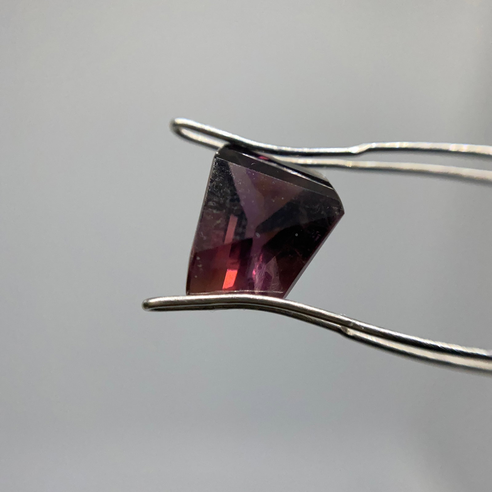 Rare Rough Tourmaline Mineral Specimen: An excellent 3.41ct natural rough tourmaline piece with solid crystal integrity, ideal for lapidary artists or collectors. Solid crystal integrity in natural rough is highly prized and rarely preserve