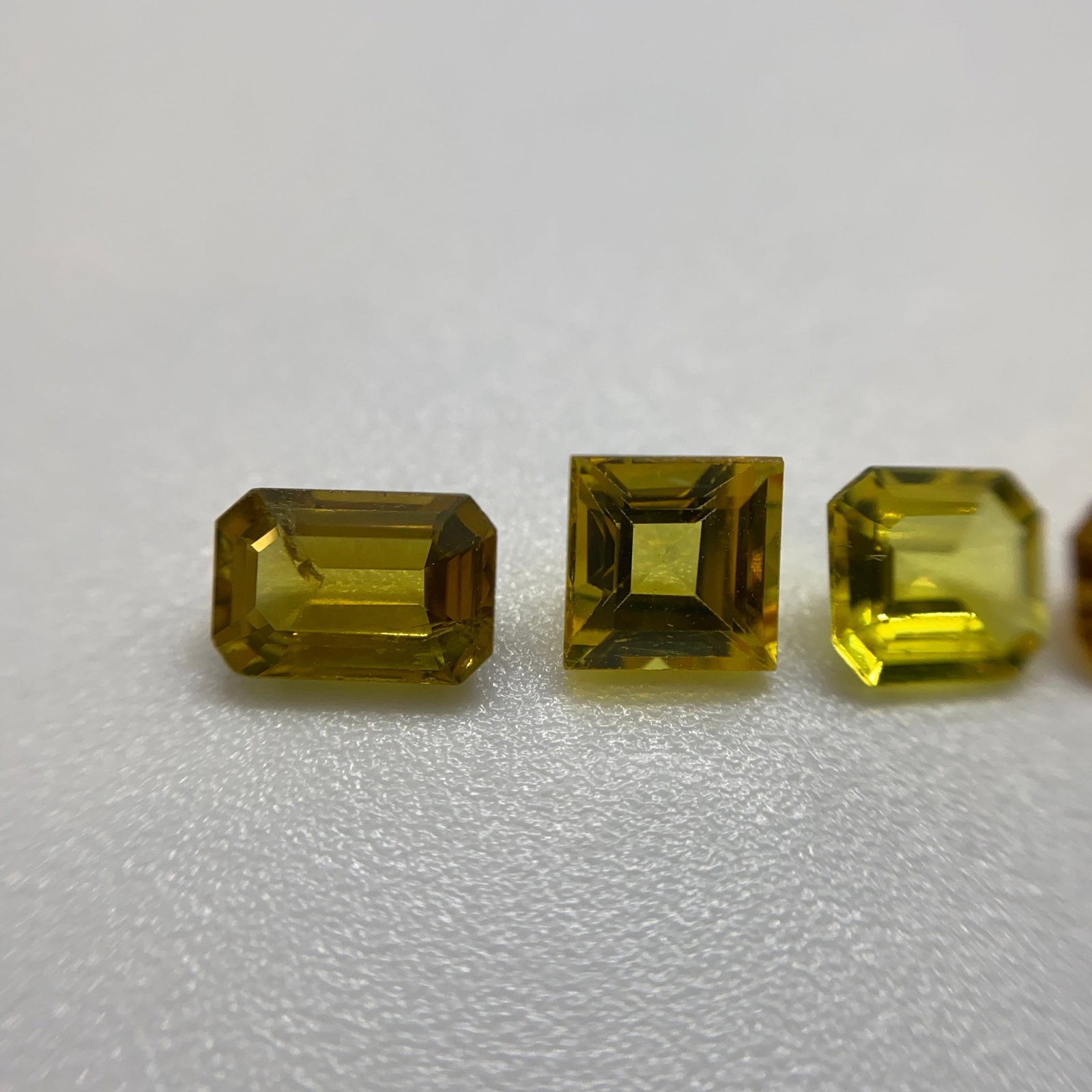 Rare Natural Orange Sapphire Gemstone Lot (1 of 3)