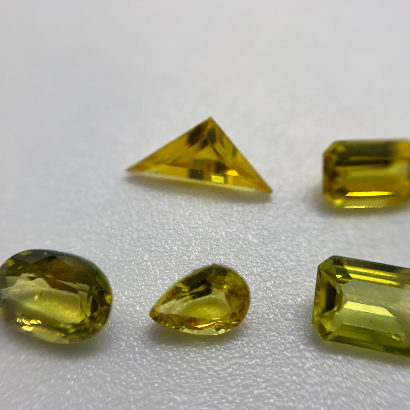 Rare Natural Yellow Sapphire Gemstone Lot (1 of 6)