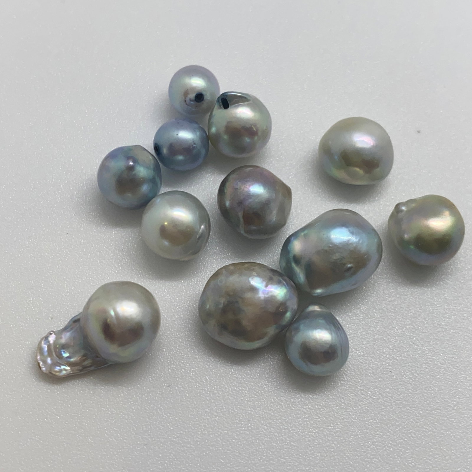 Rare Natural Blue Pearl Specimen (1 of 3)
