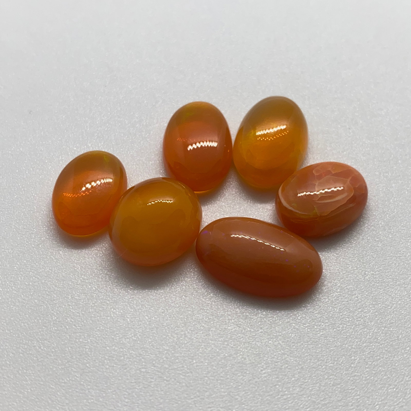 Rare Natural Fire Opal Gemstone Lot (1 of 3)