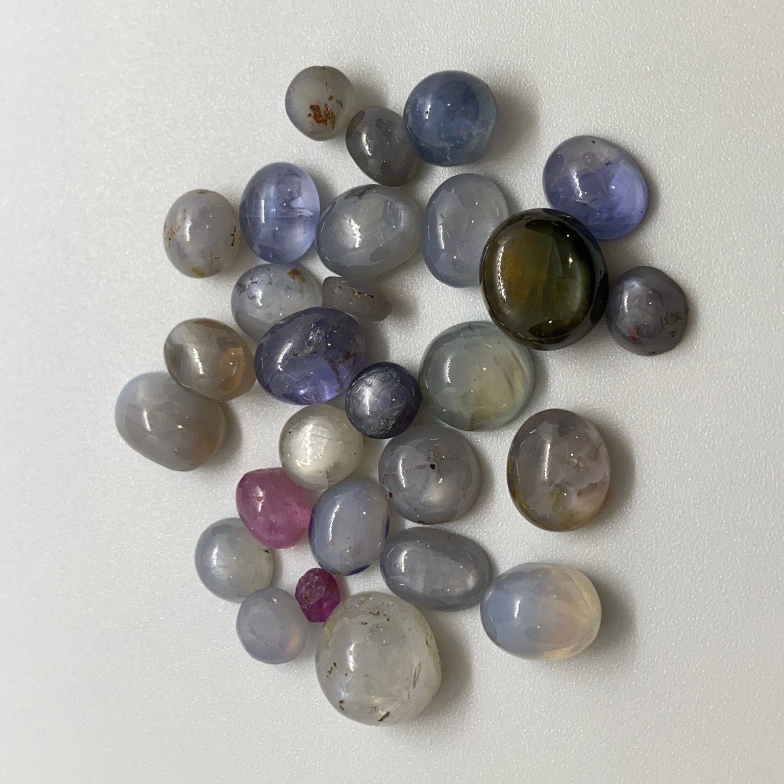 Rare Natural Sapphire Cabochon Gemstone Lot (1 of 4)