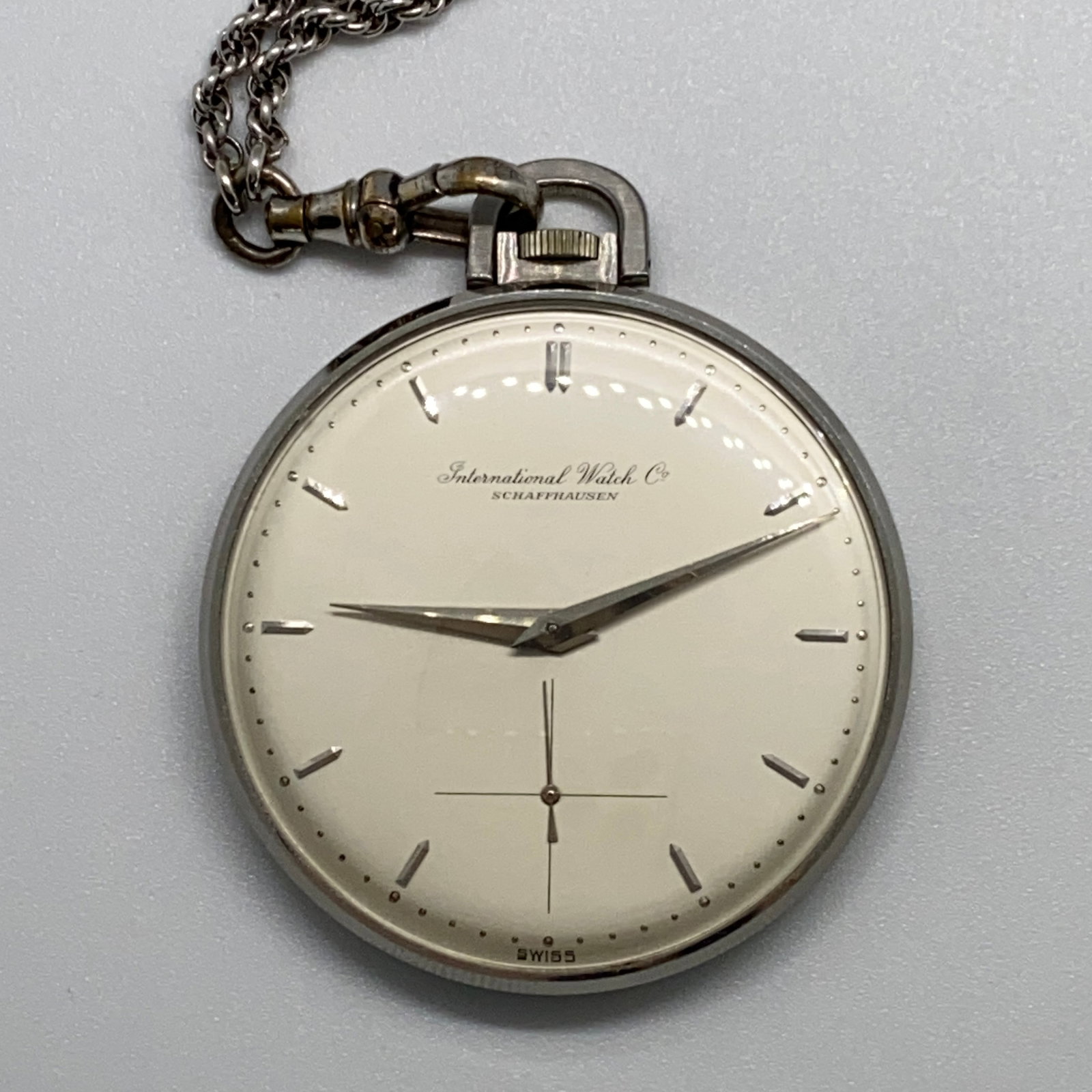 Heirloom IWC Schaffhausen Vintage Mechanical Pocket Watch (1 of 3)