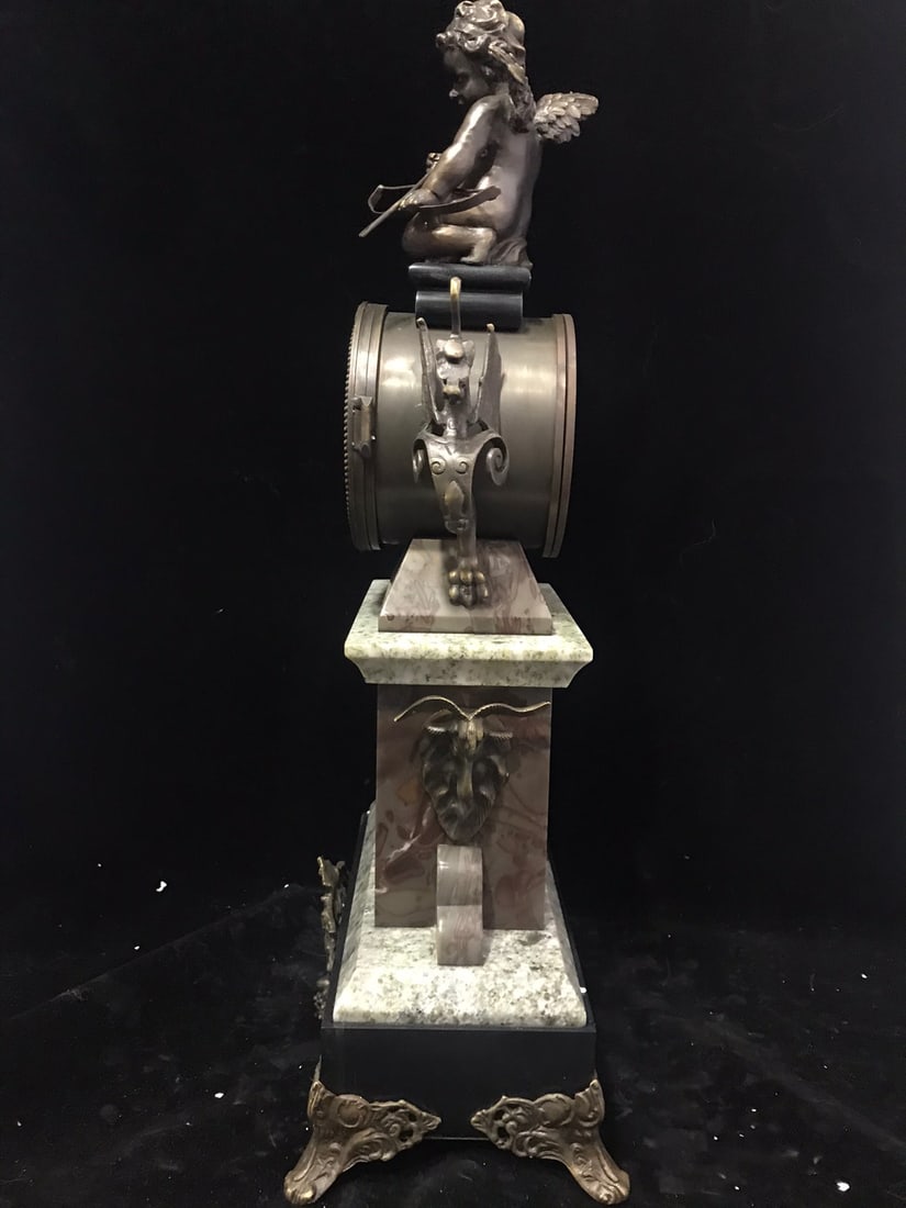 A beautiful vertical ancient clock - 3