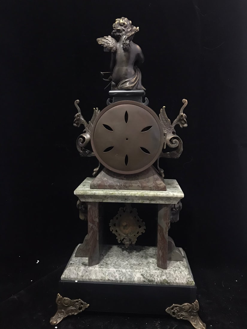 A beautiful vertical ancient clock - 5