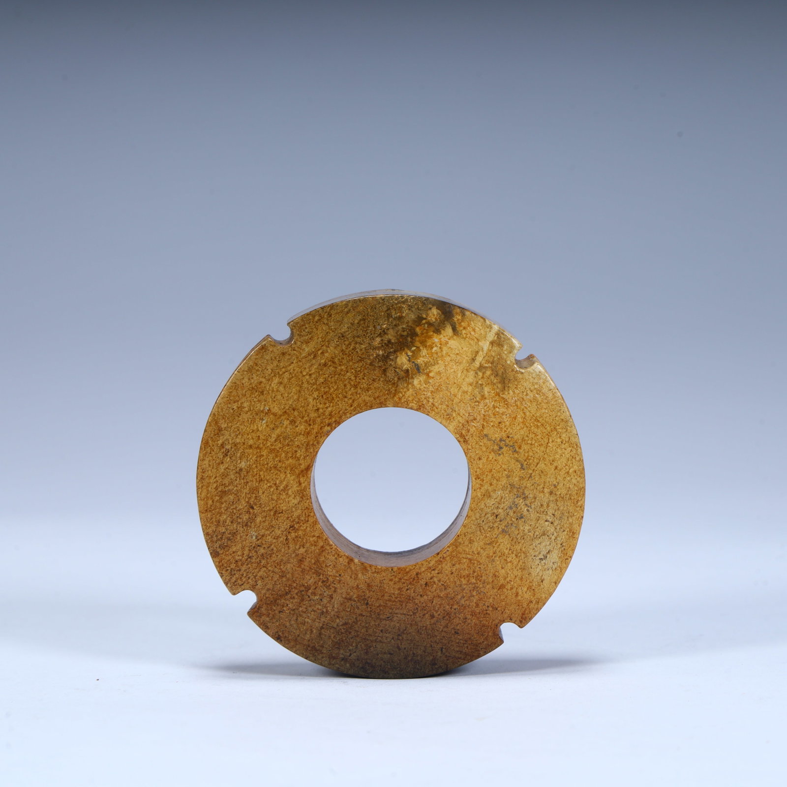 A Neolithic jade xuanji: Neolithic jade pixuanji SIZE:H: 5.5cmL: 3.5cmW: 1.5cmW: 90g (The Dimensions Of All Batches Are Manually Measured.If You Need More Detailed Information, Please Contact Our Customer Service Before