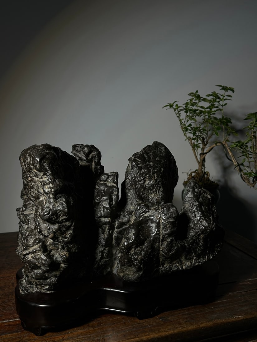 A beautiful Lingbi stone - 4