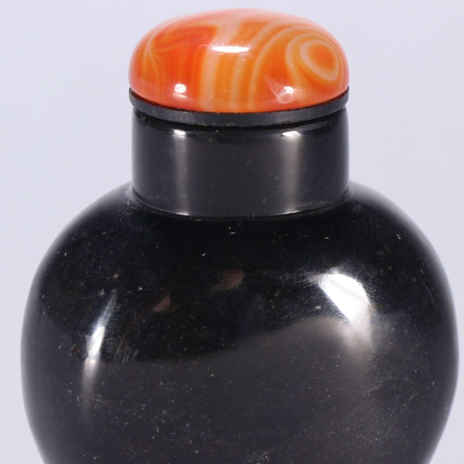 A fine agate steed snuff box - 7