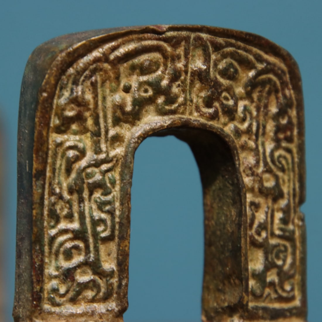 A fine bronze small Keding - 4