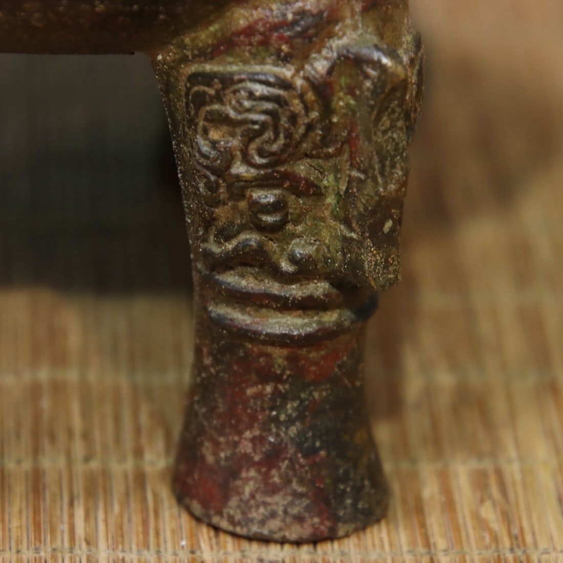 A fine bronze small Keding - 6
