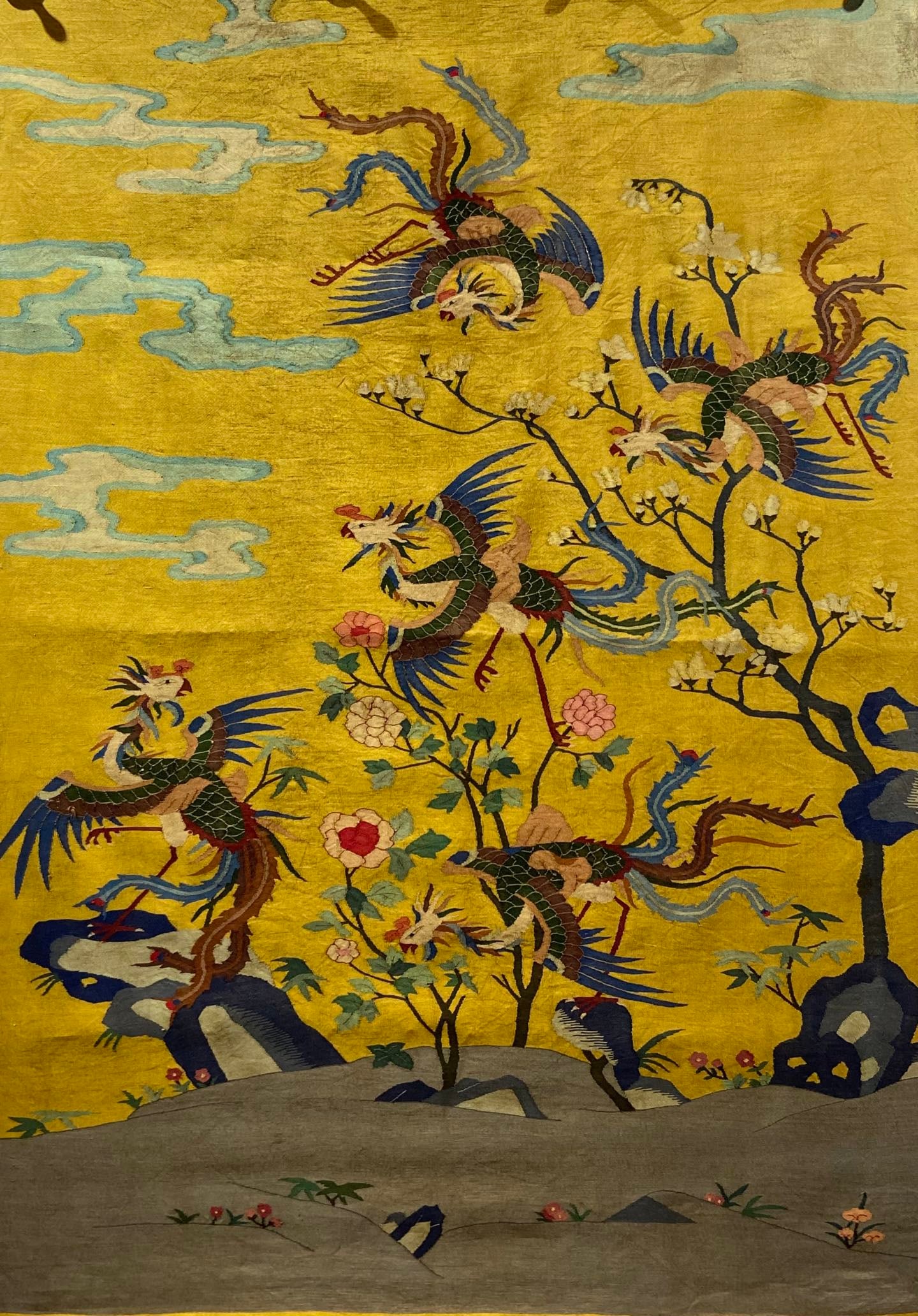 A beautiful phoenix silk - 2