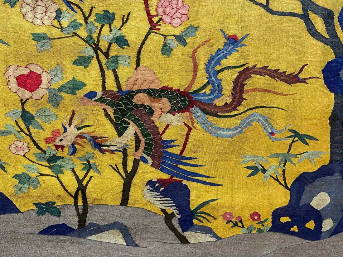 A beautiful phoenix silk - 8