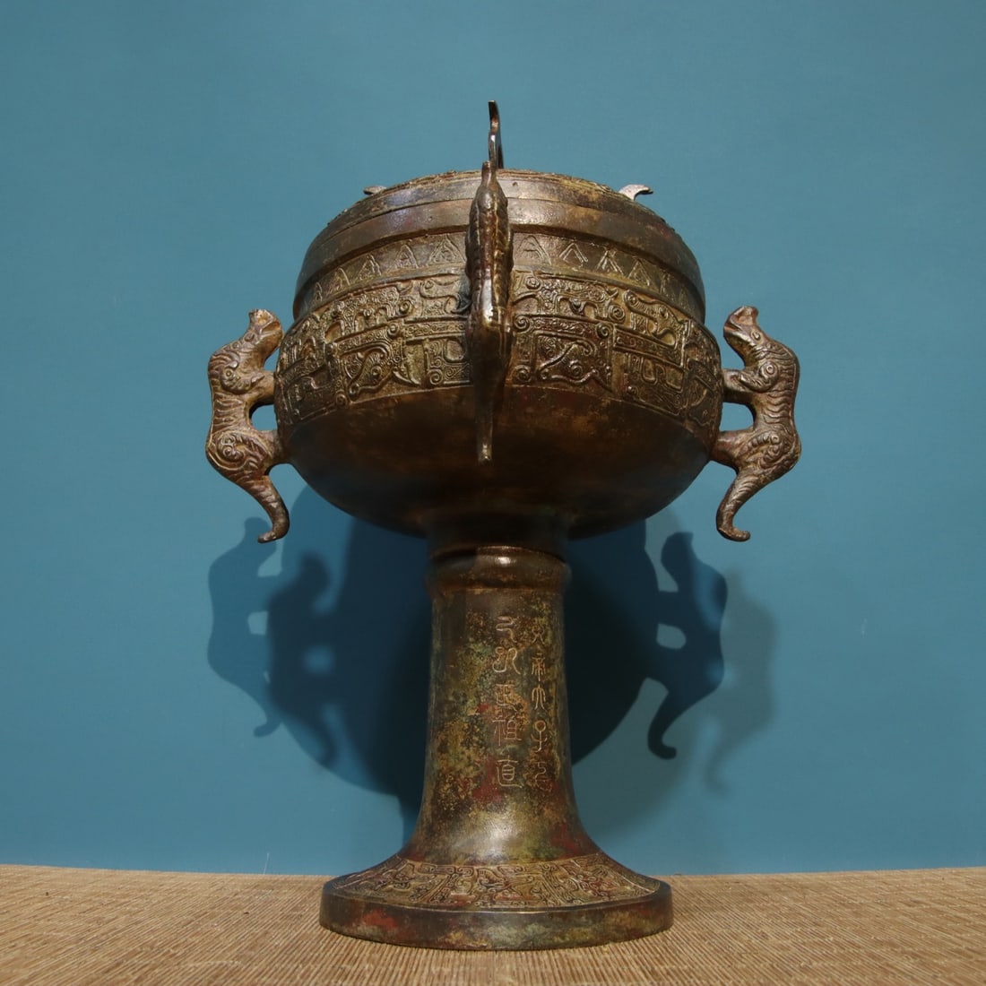 A fine bronze piece - 3