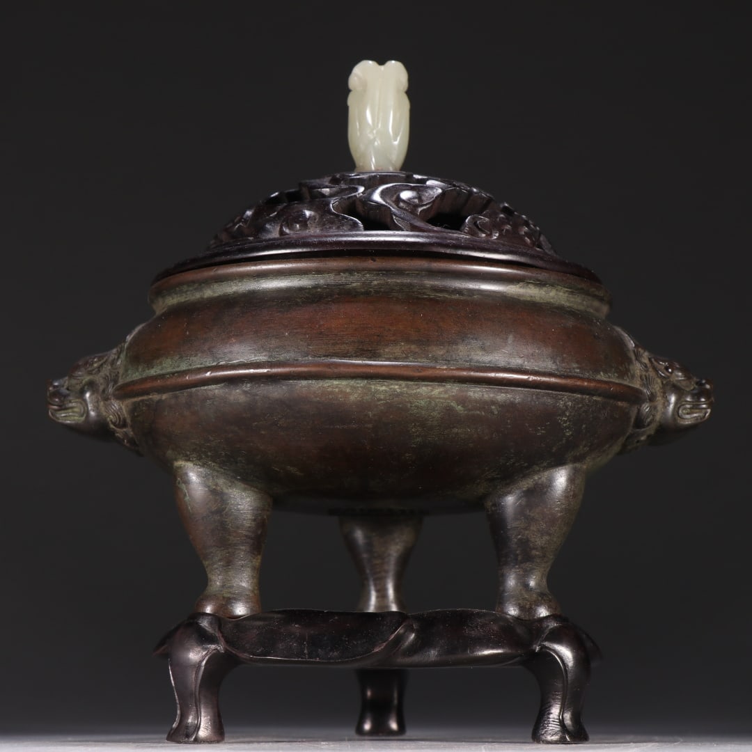 A beautiful copper-tired three-legged aroma diffuser - 5