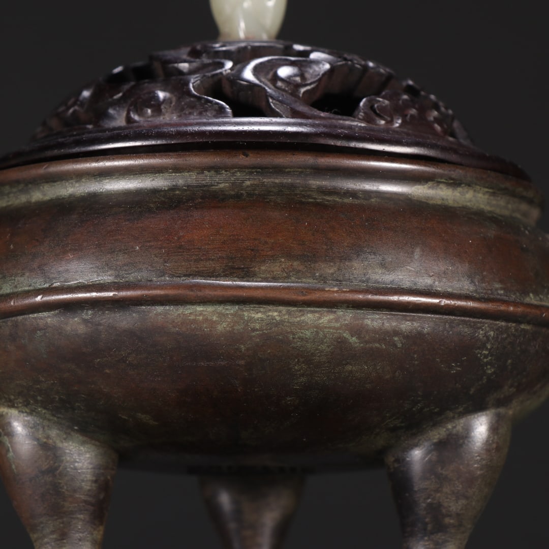 A beautiful copper-tired three-legged aroma diffuser - 6