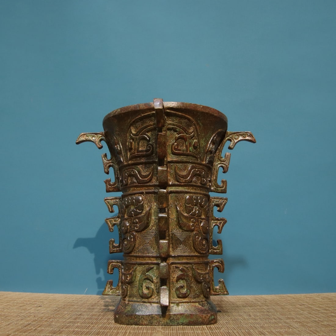 A fine bronze statue - 8