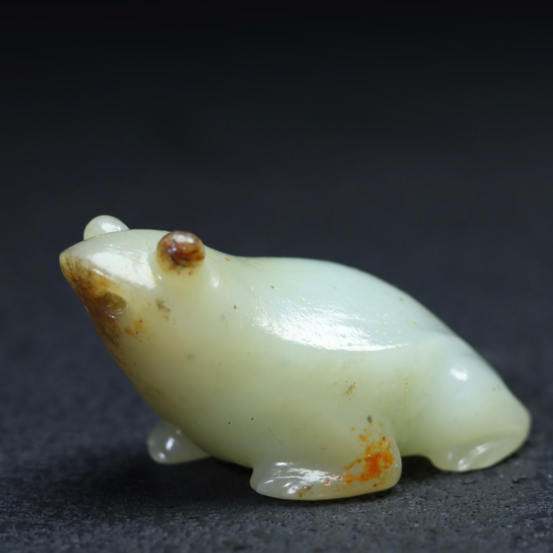 A beautiful Hetian jade frog - 3