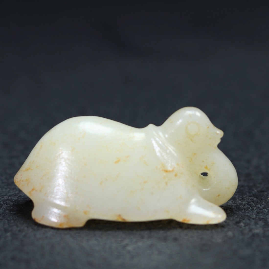 A beautiful Hetian jade longevity turtle - 4