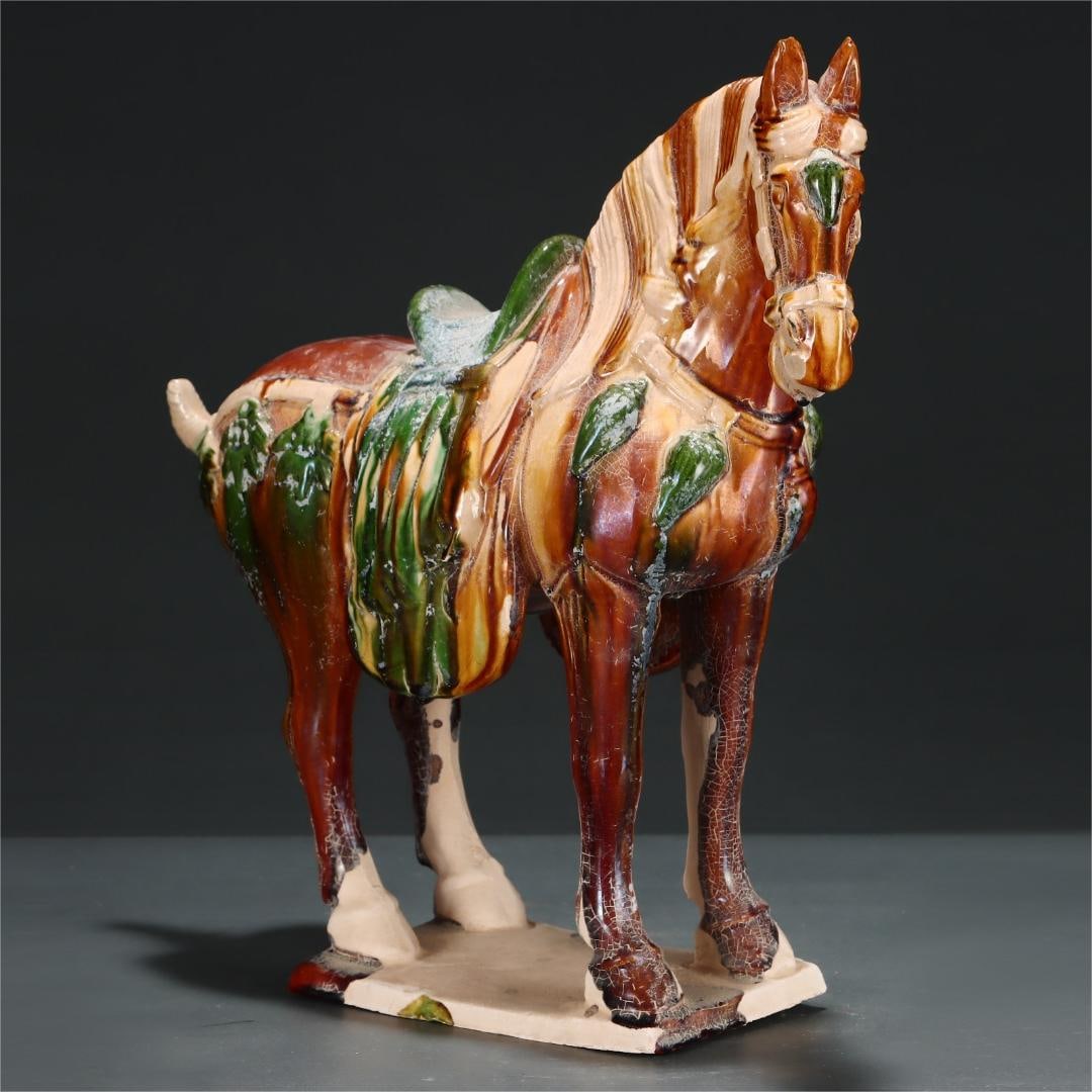 A beautiful Tang Sancai horse (1 of 9)