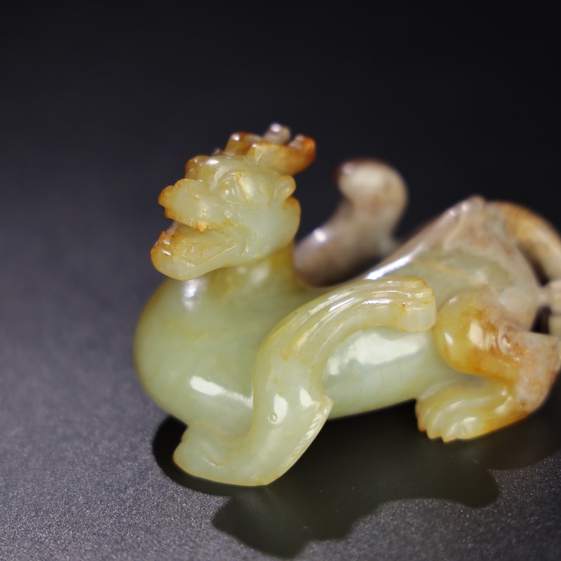 A beautiful Hetian jade beast - 2