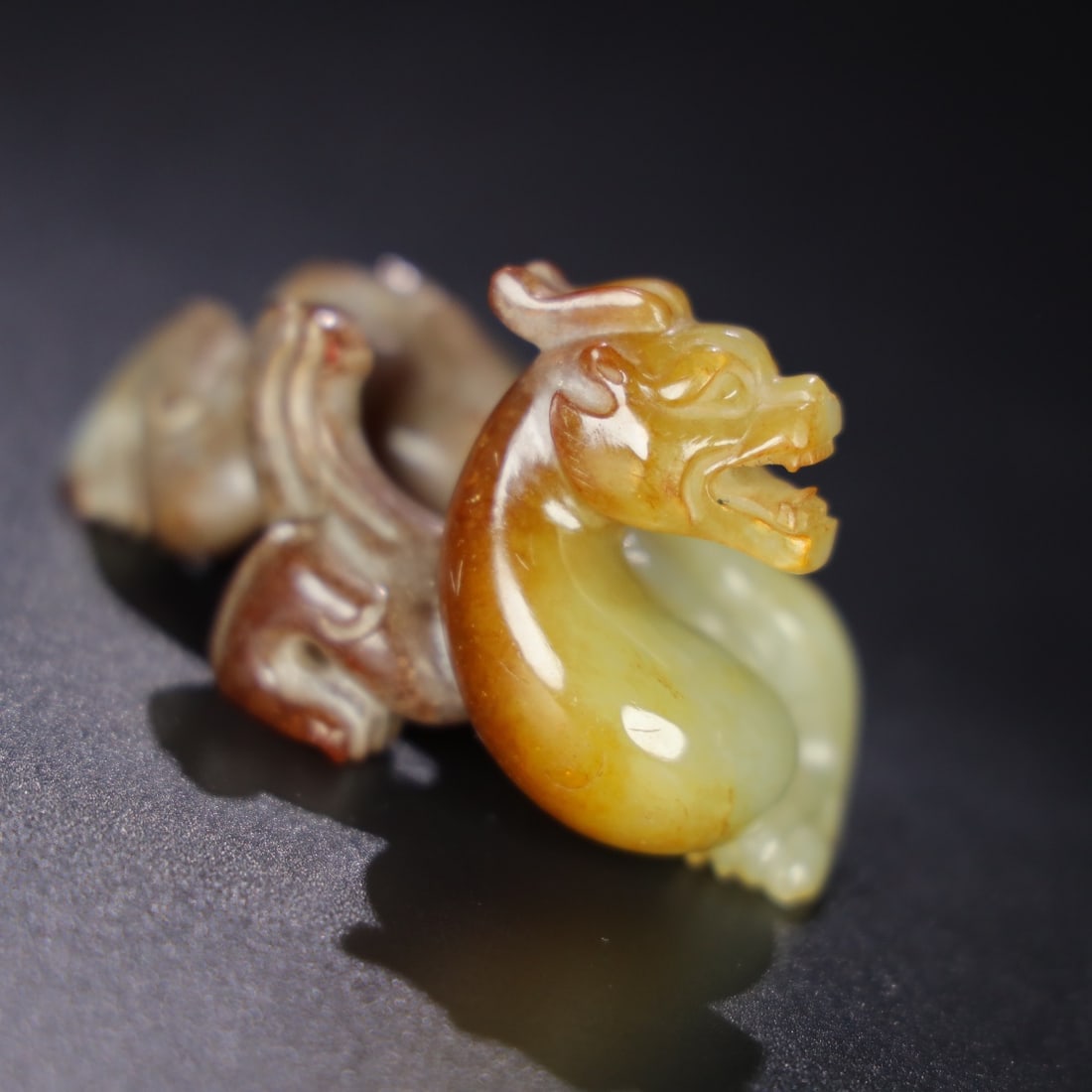 A beautiful Hetian jade beast - 6