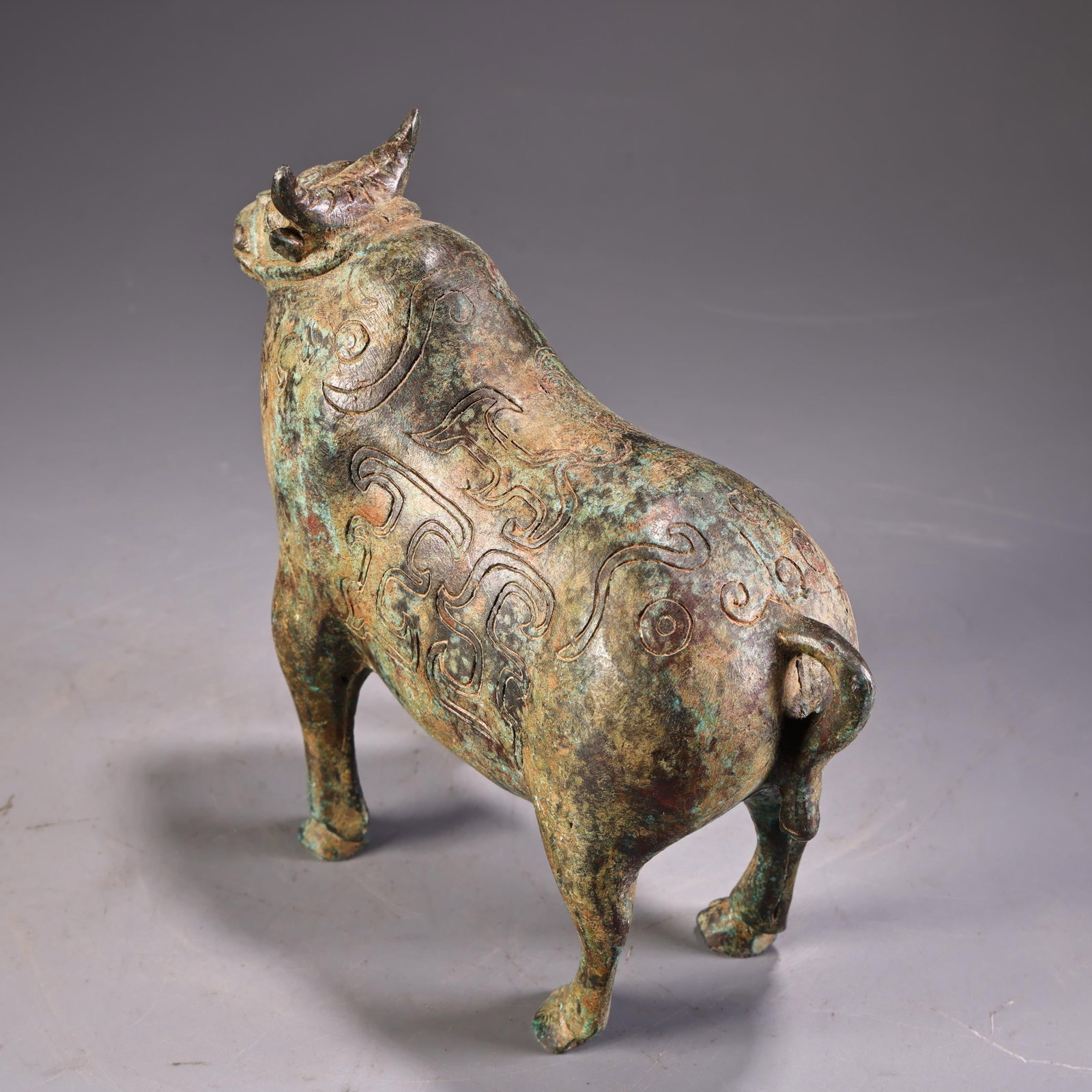 A fine bronze cow - 6