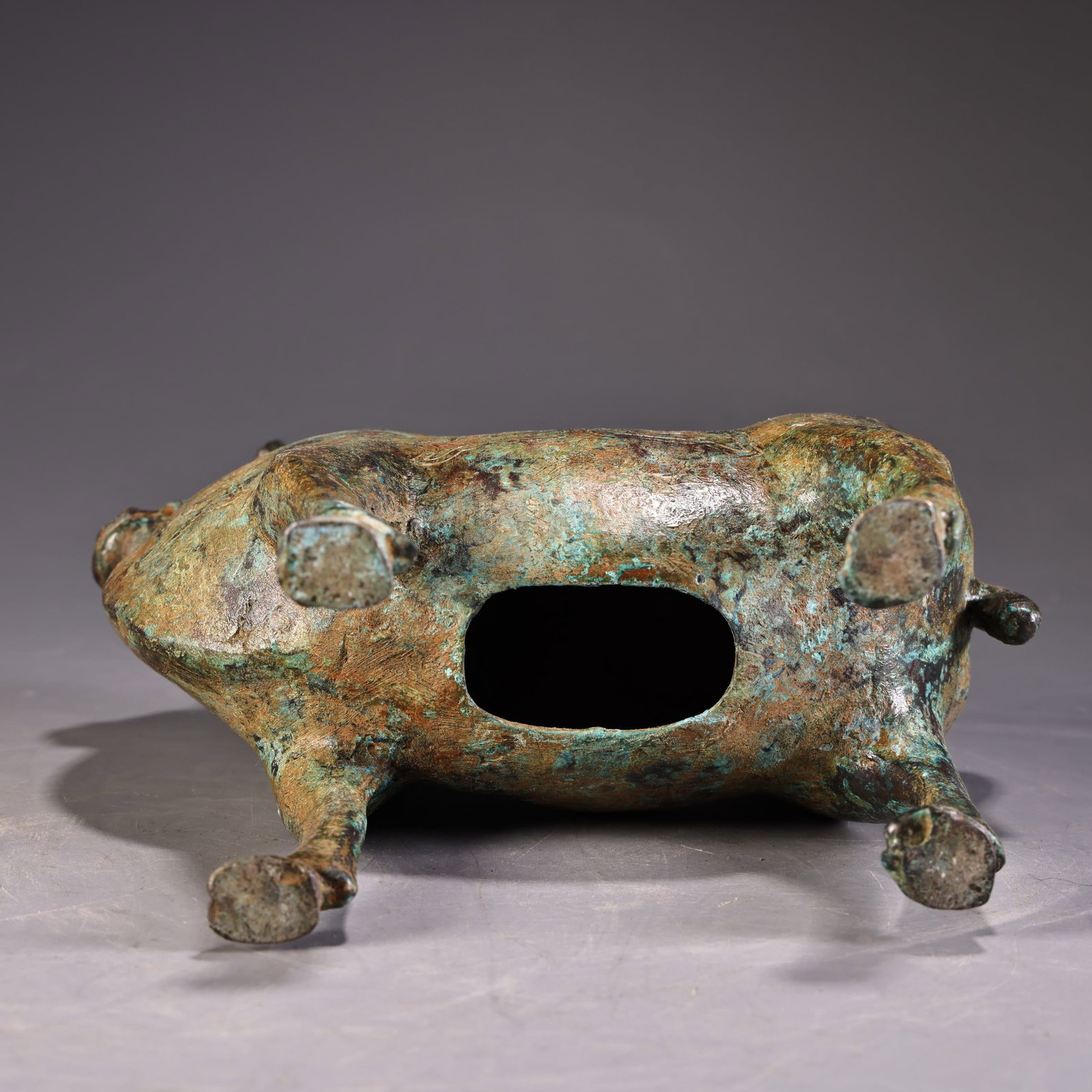 A fine bronze cow - 9