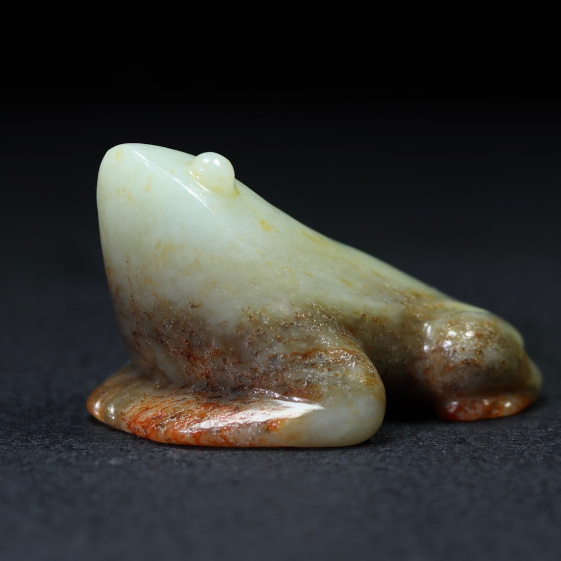 A beautiful Hetian jade frog - 3
