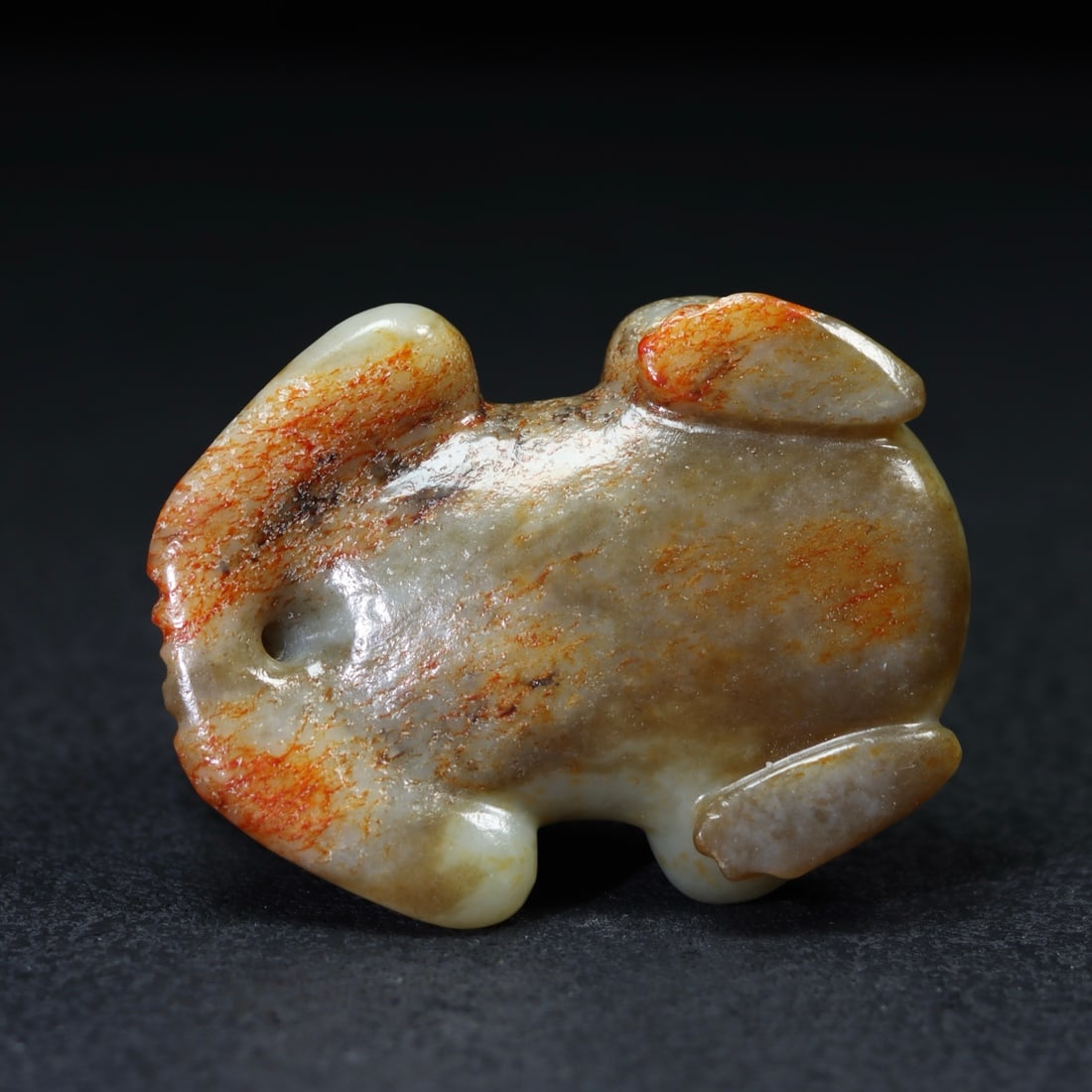 A beautiful Hetian jade frog - 6