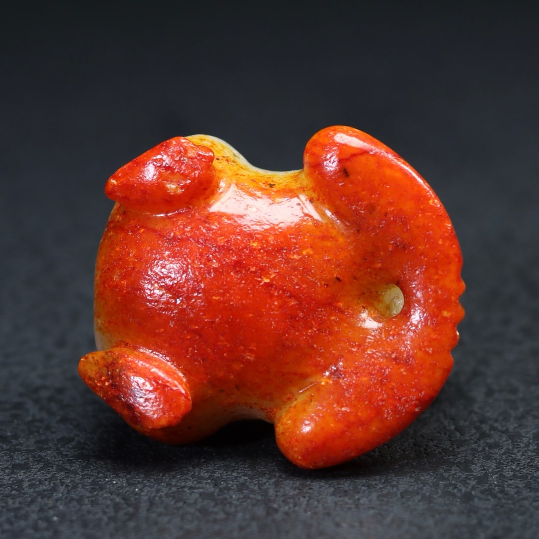 A beautiful Hetian jade frog - 6