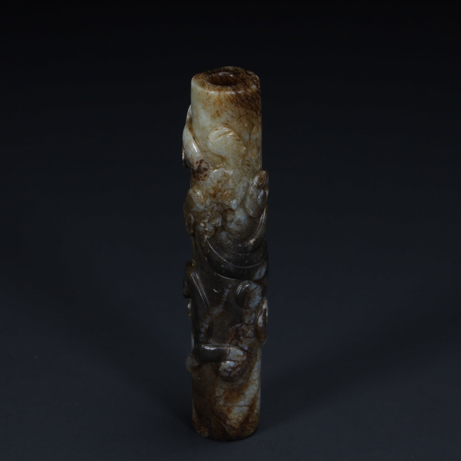 A beautiful ancient dragon pattern jade responsible - 8