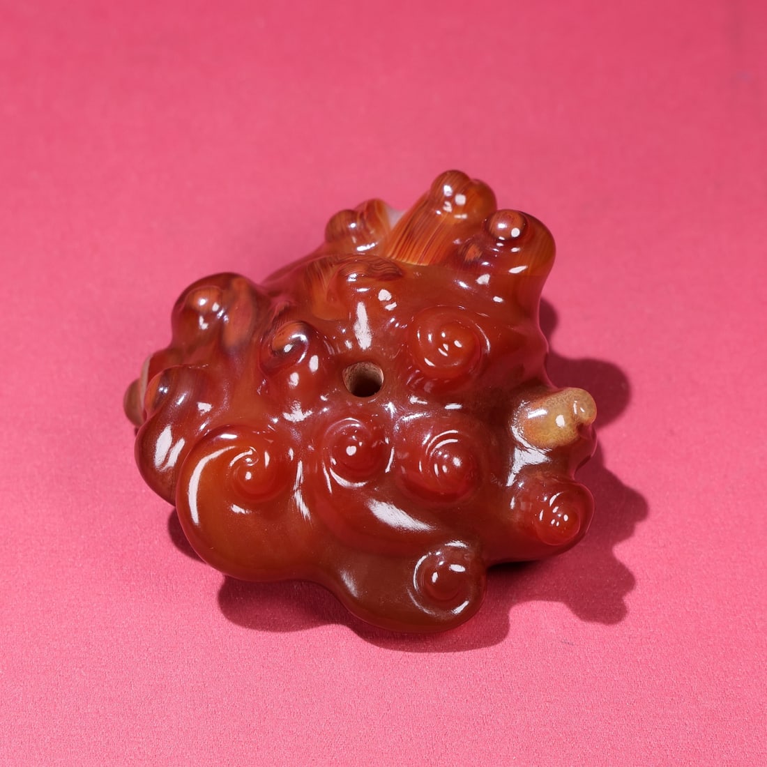 A beautiful agate incense insert - 2
