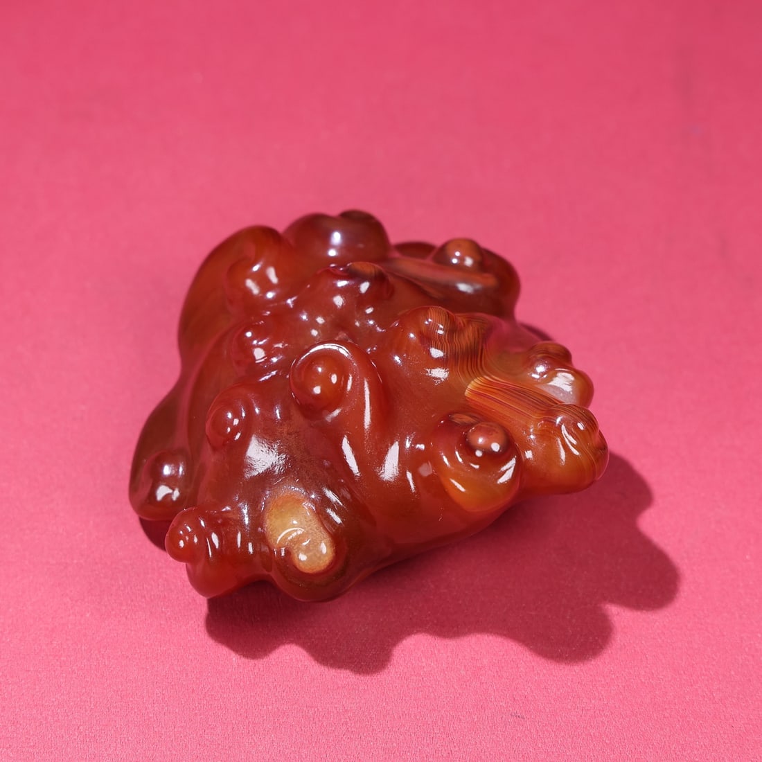 A beautiful agate incense insert - 3