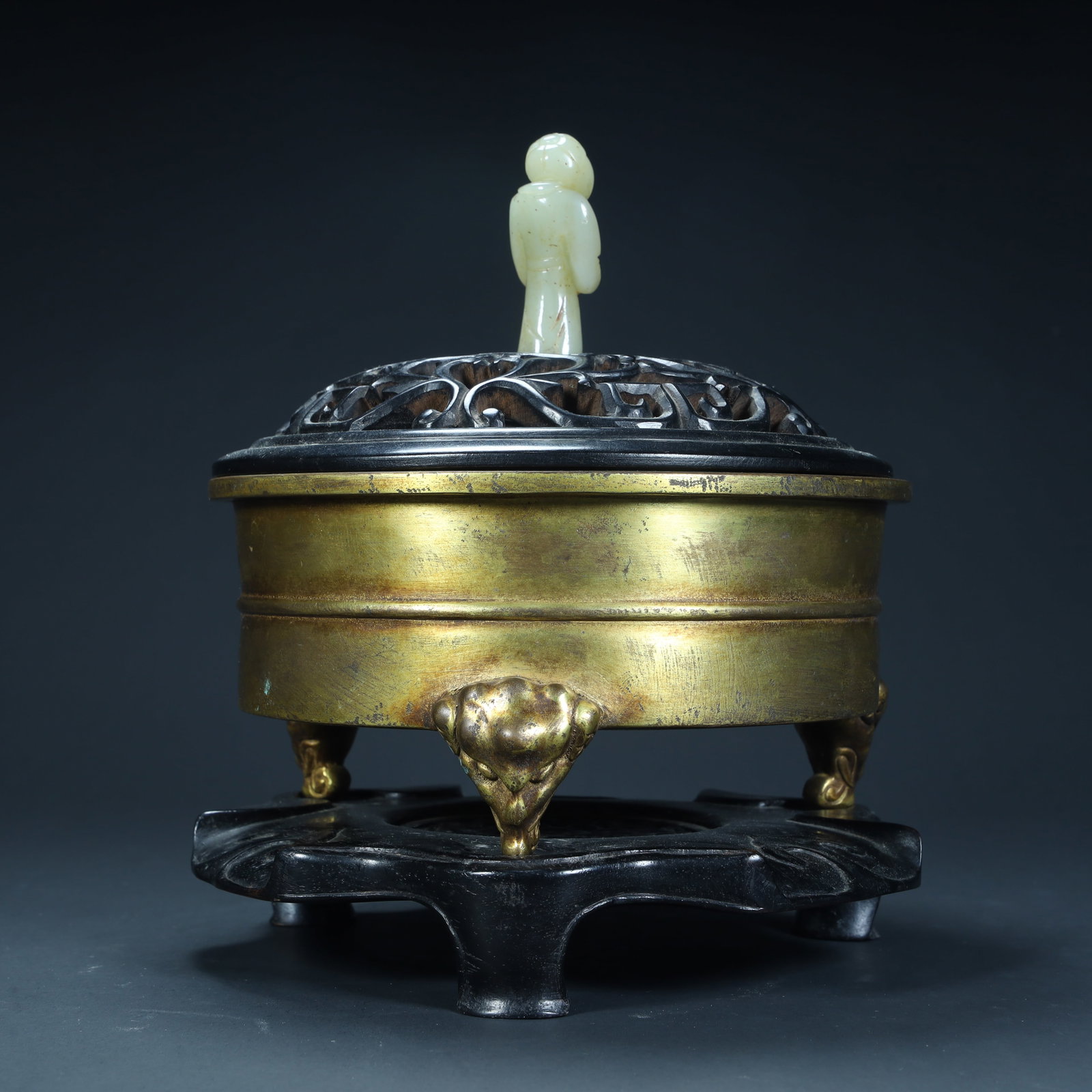 A beautiful copper-tired gilt aroma diffuser - 2