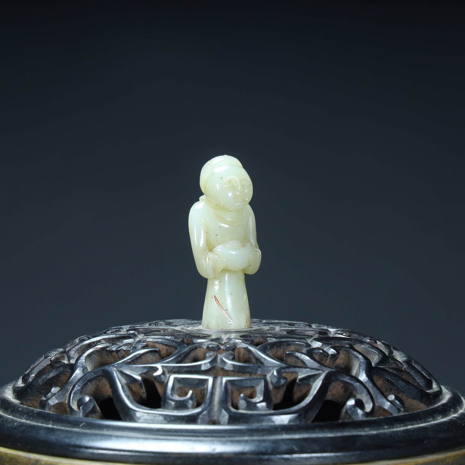 A beautiful copper-tired gilt aroma diffuser - 8