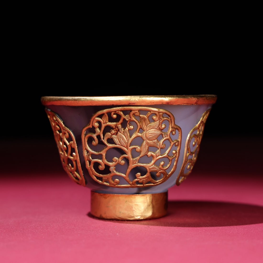 A fine agate cup - 6
