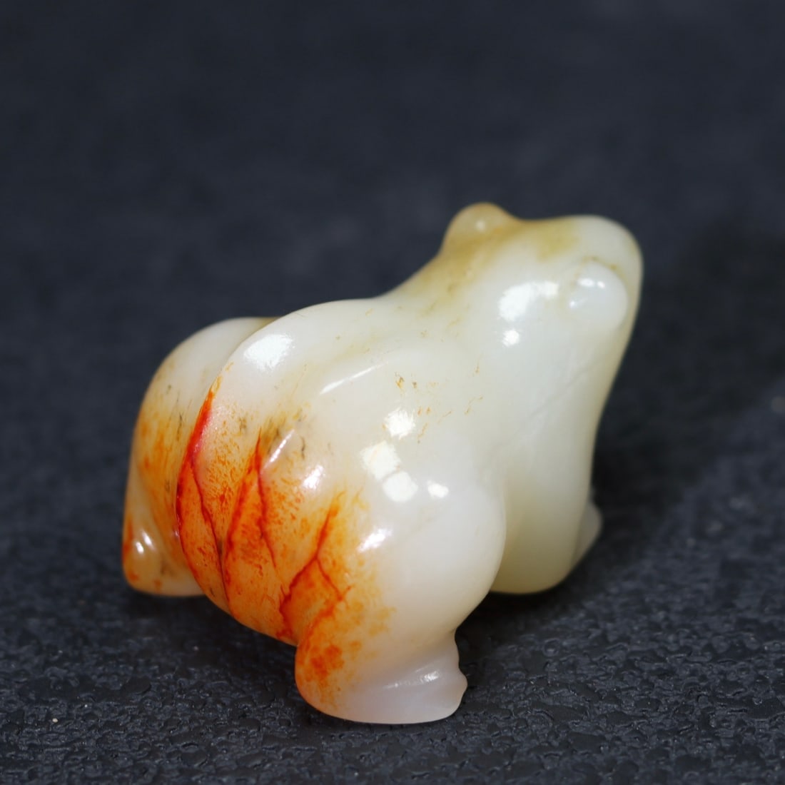 A beautiful Hetian jade frog - 5