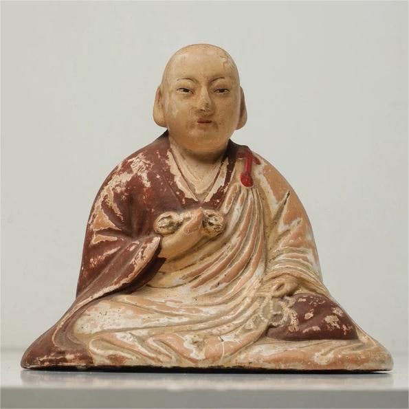 A statue of an Arhat from the Qing Dynasty (1 of 4)