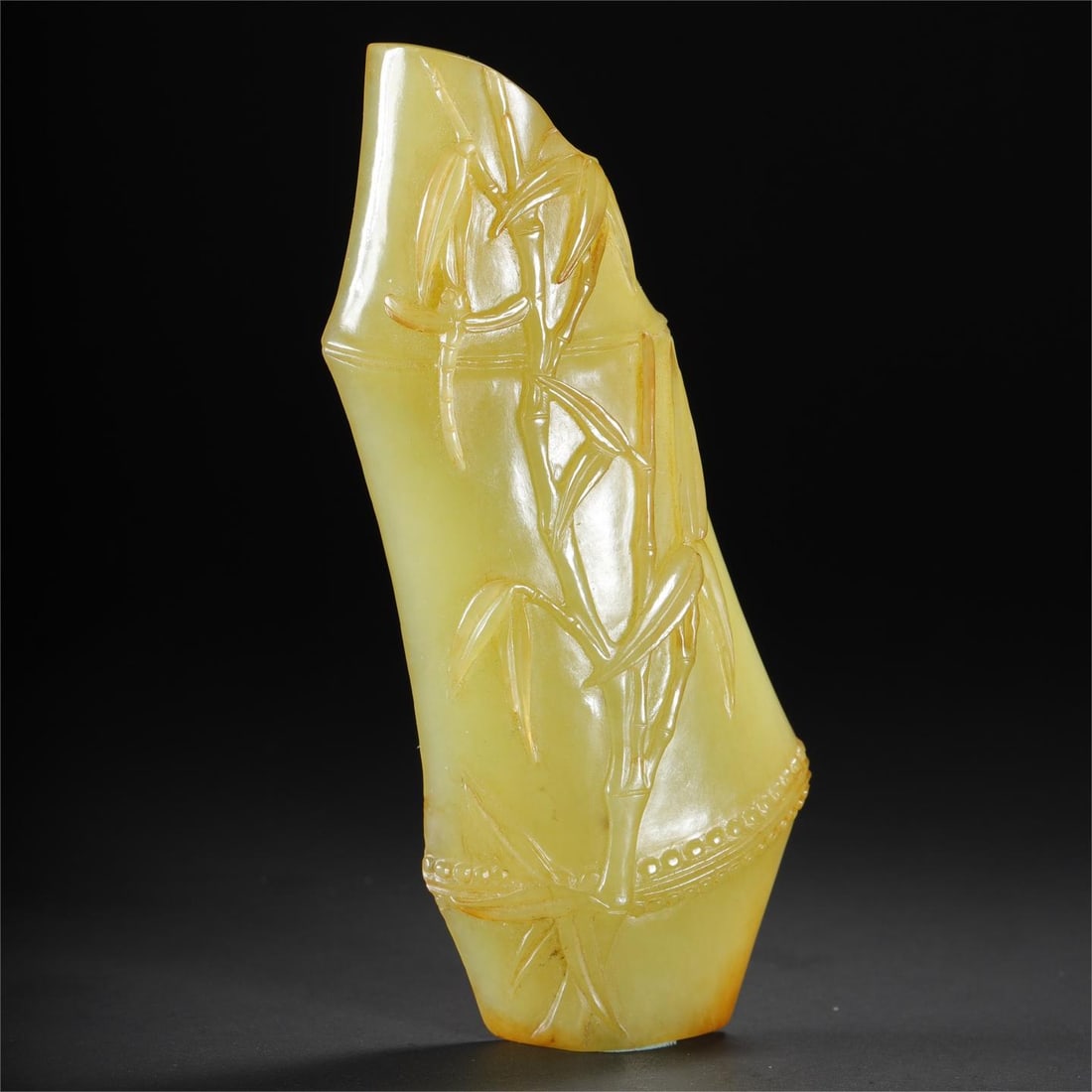 A fine Hetian topaz bamboo pattern armrest (1 of 10)