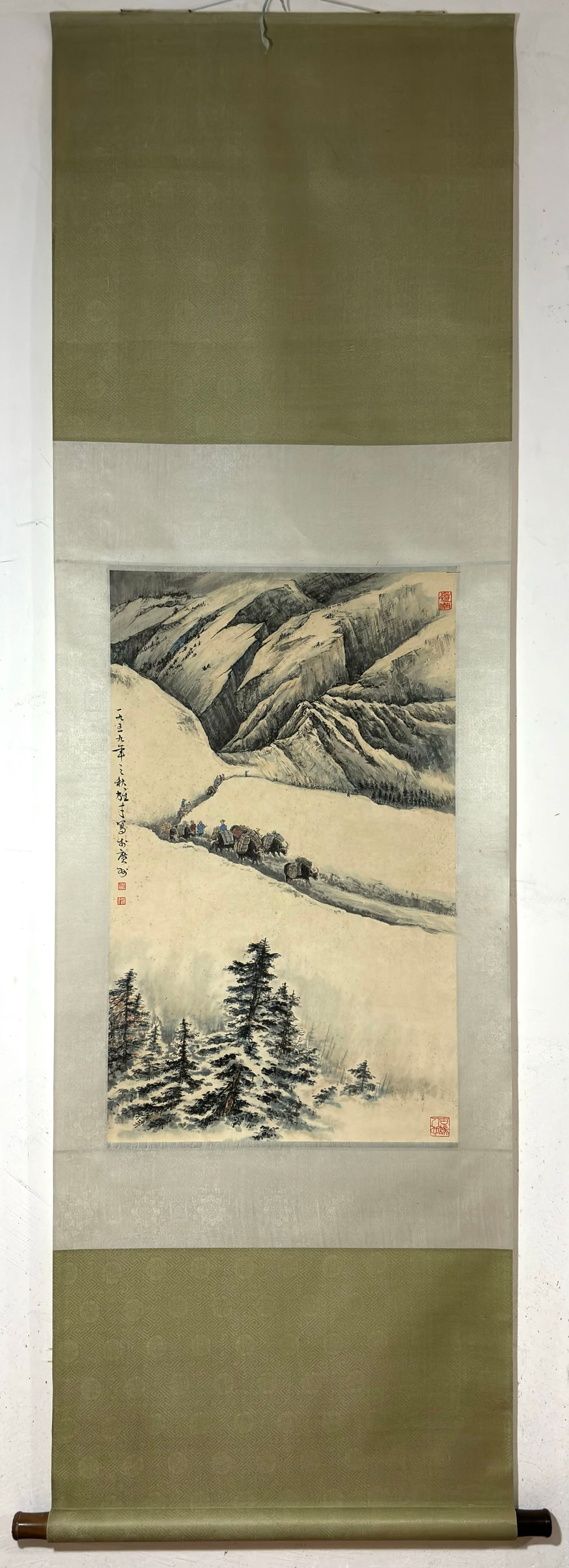 A picture of Li Xiongcai's camel convoy vertical axis (1 of 9)