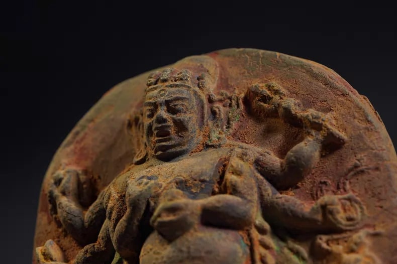A beautiful Tibetan rub - 2