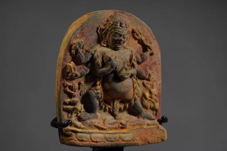 A beautiful Tibetan rub - 3