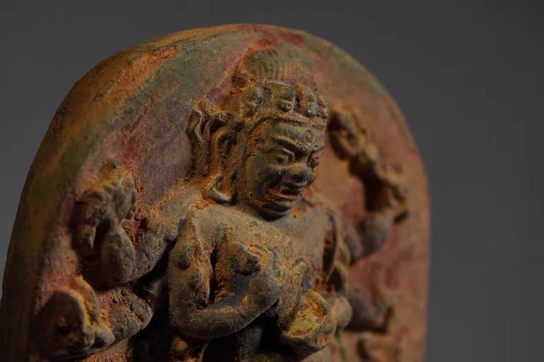 A beautiful Tibetan rub - 4