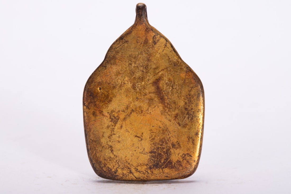A fine copper-gilt plaque - 5
