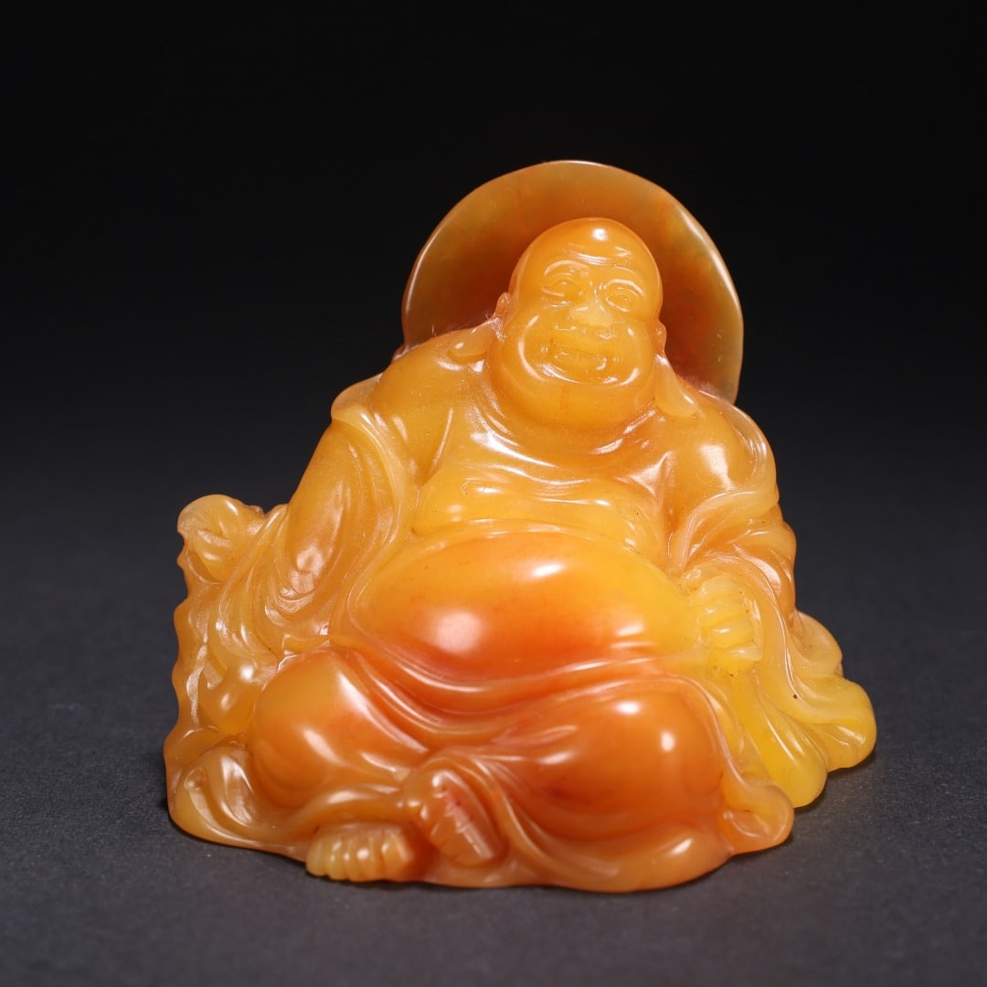 A Qing Dynasty Tian Huangshi Maitreya Buddha (1 of 9)